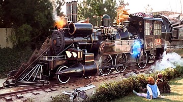 未来から来た列車｜エンディング・シーン | バック・トゥ・ザ・フューチャーPART3 | 映画シーン