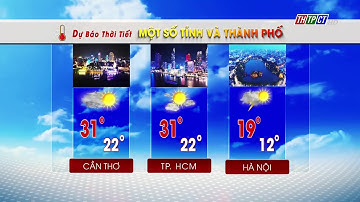 Dự báo thời tiết TP. Cần Thơ tối 9/2/2025 | THTPCT