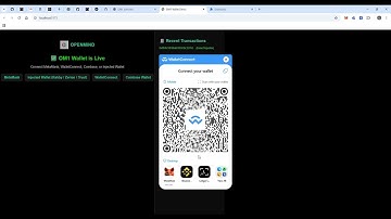 OM1 Wallet Demo — Connecting via WalletConnect (QR Flow + Sign Message Test)