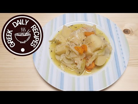 Βίντεο: Σούπα με τηγανητό λάχανο