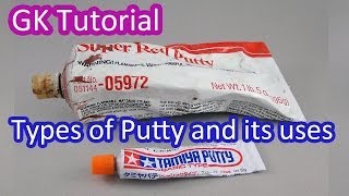 Garage kit Tutorial: Putties and their applications