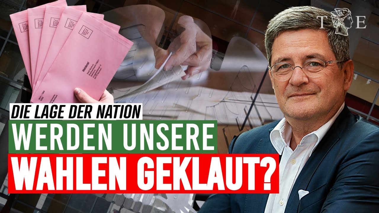 Wird die Bundestagswahl gestohlen? Roland Tichy zur Lage der Nation