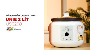 Nồi kho hầm chuyên dụng Unie 2 lít USC208 dễ sử dụng, không càn chờ đợi