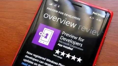 Step by step installation of WindowsPhone 8.1 Developer preview