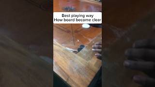 Best playing way | how board become clear | বেস্ট প্লেয়িং |carrom youtubeshorts viralshorts fyp
