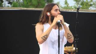 30 Seconds to Mars - Northern Lights, Church of Mars in St.Tropez, France July 24th 2014