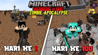 100 Hari di Minecraft Hardcore Zombie Apocalypse