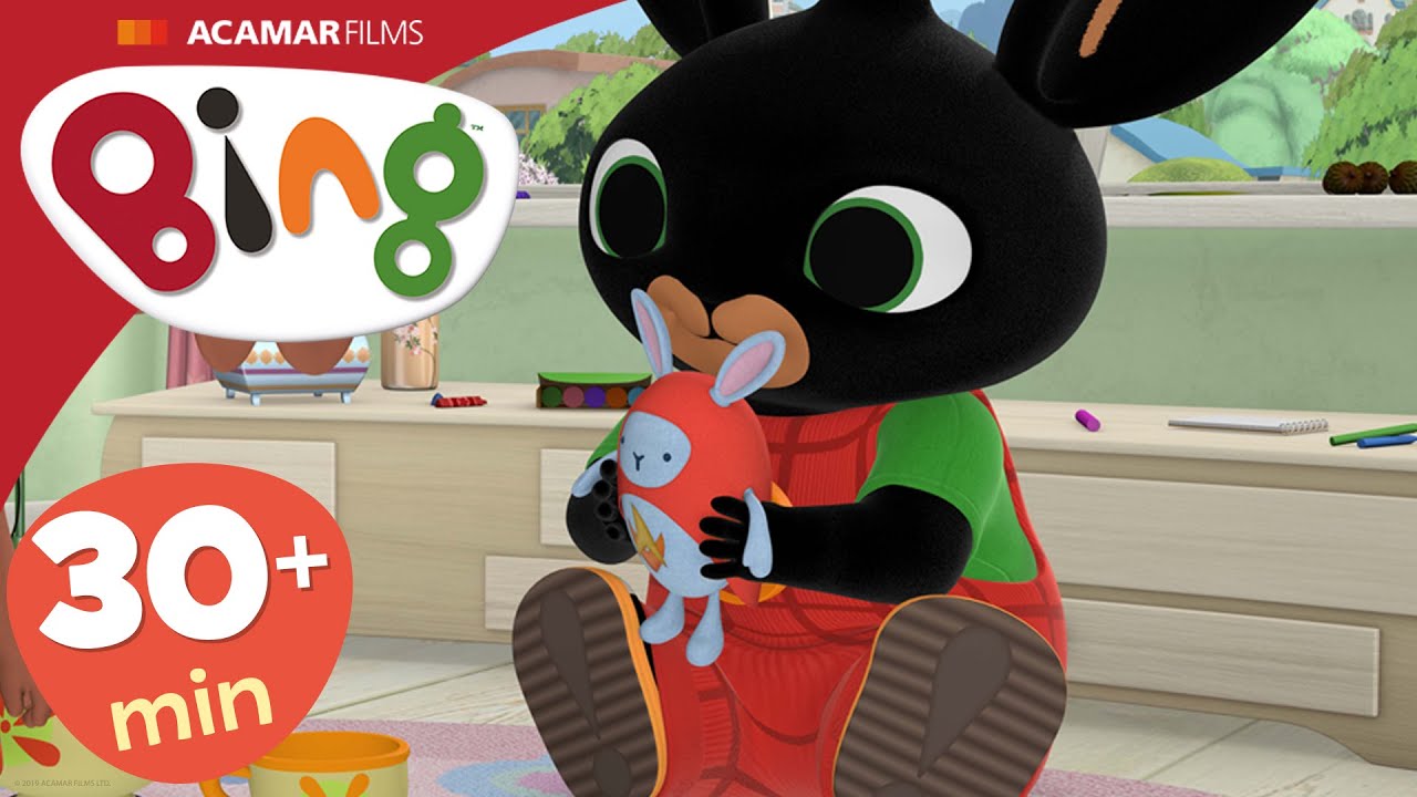 5 x Hela Avsnitt | 30+ min |  ⭐ Bings Bästa Avsnitt ⭐ | Bing Svenska