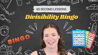 60-Second Lesson: Divisibility Bingo