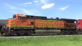 BNSF Barstow Sub Two westbound unit trains July 10, 2019