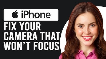 How To Fix iPhone Camera That Won