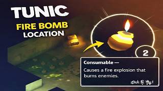 TUNIC Fire Bomb Location (Golden Chest)