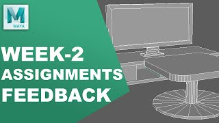Feedback to 3D Modeling Assignments in Week 2 Wealth