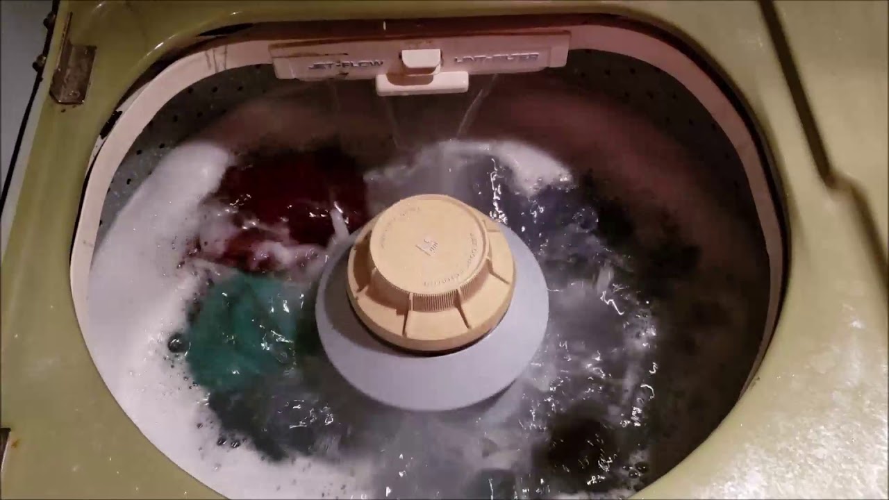 Vintage 1970s Frigidaire 118 washer YouTube