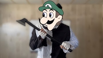 You’re in a slasher movie but it’s Youtube Poop