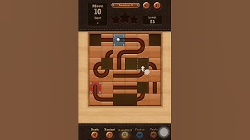 Roll the Ball slide puzzle Premium O Pack Level 53 Solution