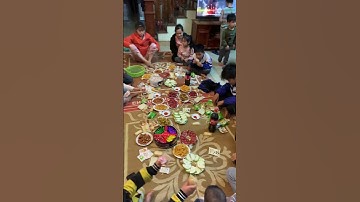 Bữa tiệc sinh Nhật quá nhiều đồ ăn ngon ạ#shorts