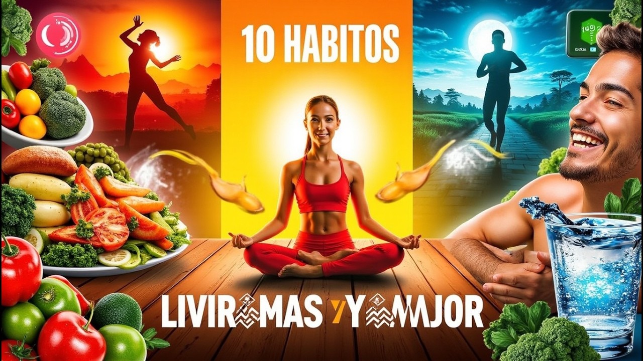 10 Hábitos para Vivir más y mejor - YouTube