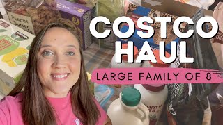 October Costco Haul || Large Family of 8 Costco Haul