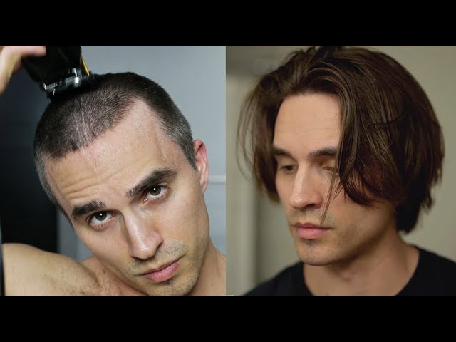 Growing Out My Hair From A Buzzcut (15 Months After) + Hairstyle Update -  Youtube