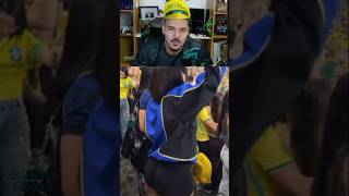 Gol do Vini Jr pelo Brasil - RenanPlay #calvosfera #react #viral #humor #shorts #copadomundo #brasil