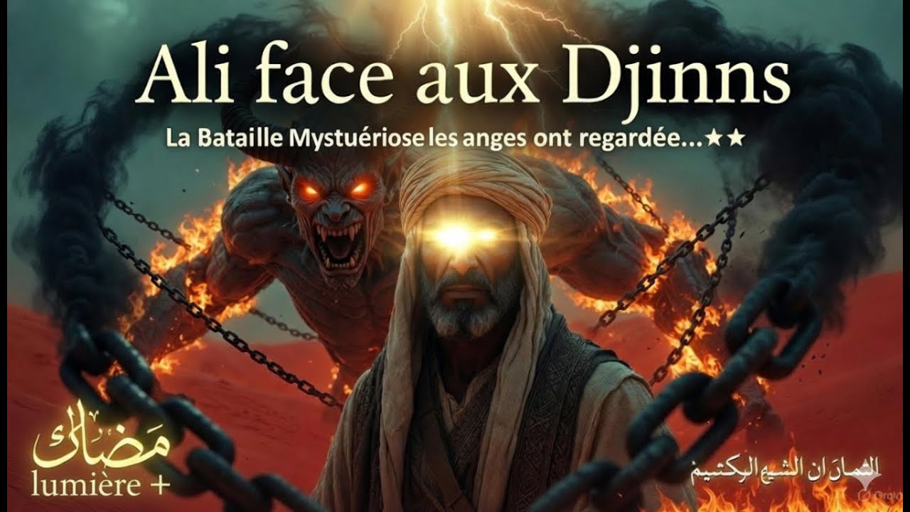 Ali face aux Djinns : La Bataille Mystérieuse Observée par les Anges