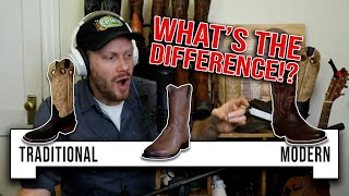 The Difference Between Traditional and Modern Cowboy Boots