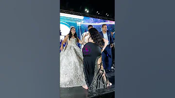 ايه اللي دينا بتعمله ده في حفل زفاف ابنته الفنان علاء مرسي دينا علاء مرسي 