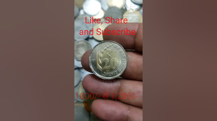 20 rupees rain drop rare coin price | rare coins | 20 रुपए का कीमती सिक्का #rarecoins #indiancoins