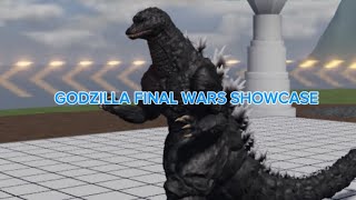 GODZILLA FINAL WARS SHOWCASE AGE OF TITANS