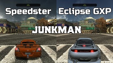 Opel Speedster vs Mitsubishi Eclipse GXP - NFS MW Redux V3 - WHICH IS FASTEST ?