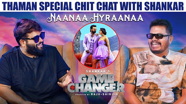 Thaman X Shankar - Behind the Song || BTS of Game Changer || Ram Charan || Kiara Advani | Bullet Raj