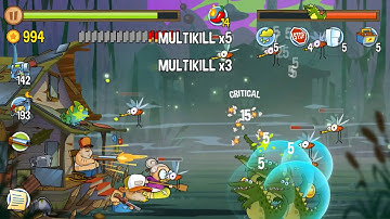Swamp Attack - Episode 7. Level 21 Gameplay Android walkthrough