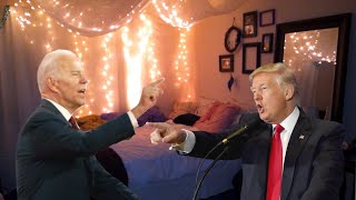 the presidential debate but it’s your parents fighting downstairs while you hide in your room