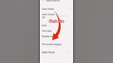 How to change oppo phone display app size | Change Display App Size #shorts​ #afaque_online​ #fontsi