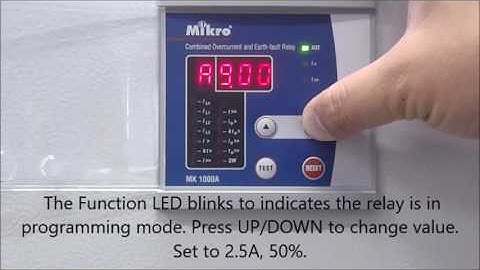 MK1000A setting tutorial
