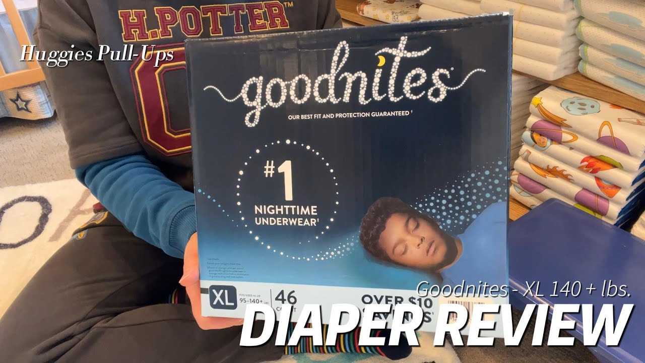 Diaper Review - Goodnites Pull-Ups Diaper