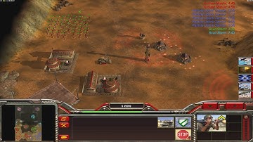 CHINA Infantry - Command & Conquer Generals Zero Hour - 2 v 2 v 2 v 2 HARD Random Gameplay