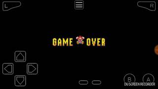 Game Over - Super Mario Advance 4: Super Mario Bros. 3