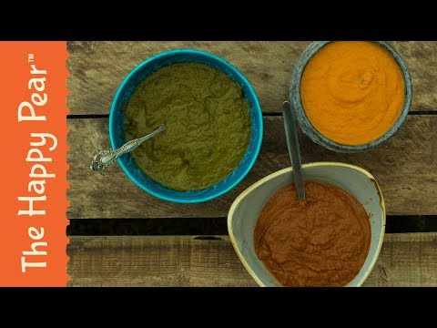 INDIAN CURRY SAUCES 3 WAYS | VEGAN | THE HAPPY PEAR