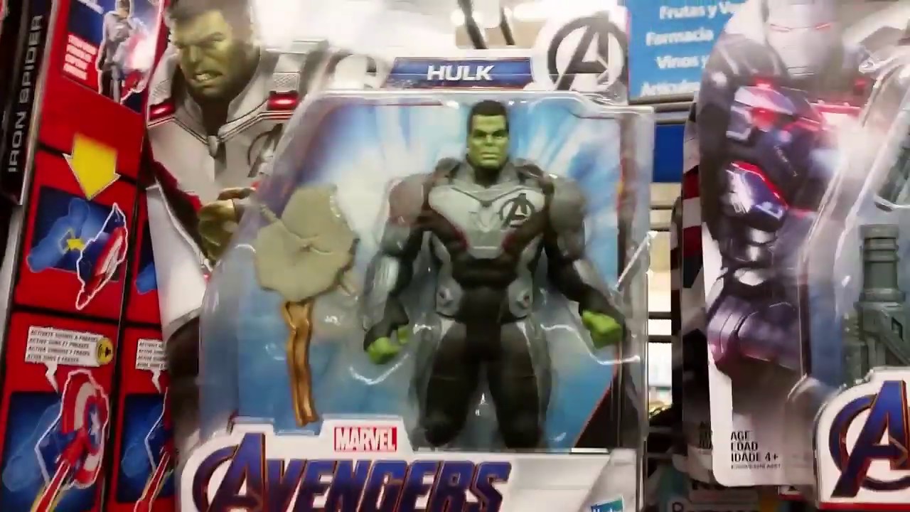 nuevos juguetes de avengers 4