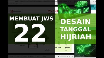 Membuat JWS - 22 Desain Tanggal Hijriah - Arduino LED Clock Prayer Times Jam Jadwal Sholat ESP8266