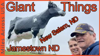 Jamestown And New Salem ND - RV Travel by MilesAcrossUSA 196 views 3 months ago 16 minutes