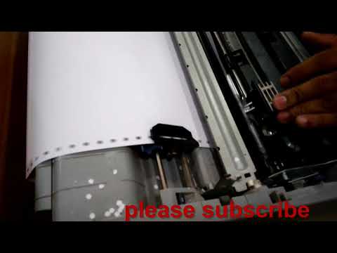Epson Fx 2175 Printer Repair paper stuck fix #/kottakkalIT#