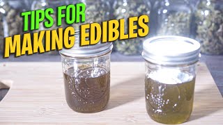 Tips for Making Edibles- The Beginner's Guide To Making Edibles