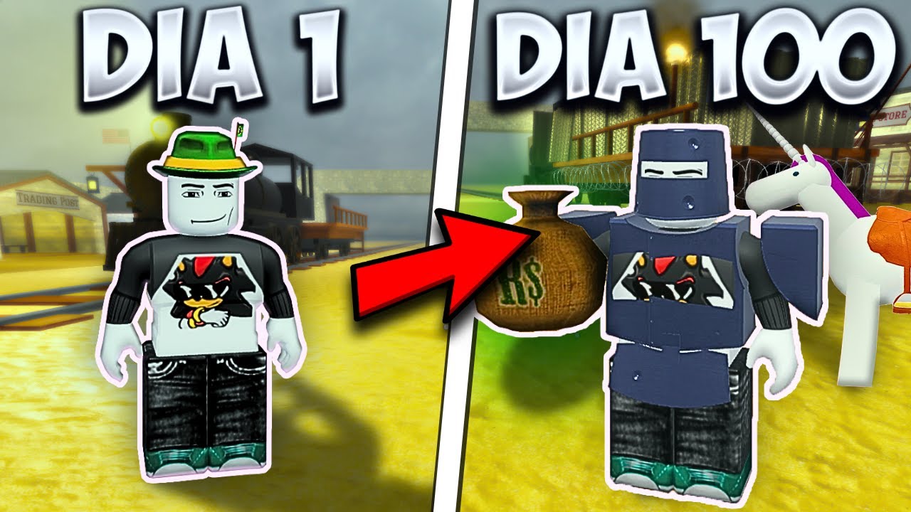 Passei 100 Dias no Dead Rails