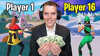 First Player To Get Earnings Wins $1000... (Fortnite)