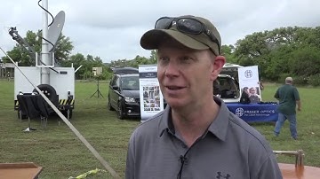 Border Security Expo Demonstration Day - pCom XL Satellite Communications Trailer