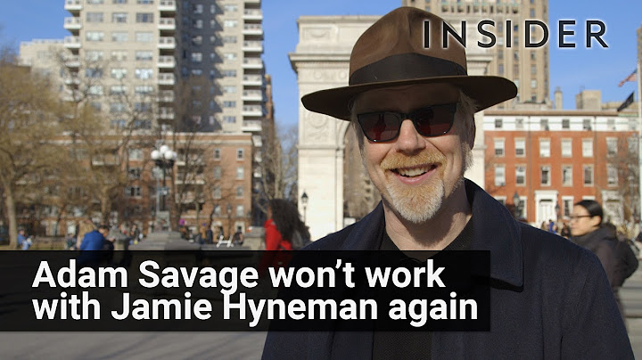 Why Myth Busters' Adam Savage Won't Work With Jamie Hyneman Anymore