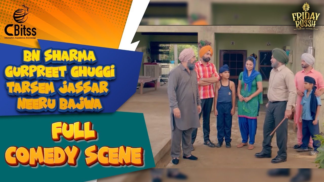 Fauj Vich Langri Si ! | BN Sharma | Gurpreet Ghuggi | Tarsem Jassar | Neeru Bajwa | Comedy Scene